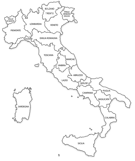Mappa Italia