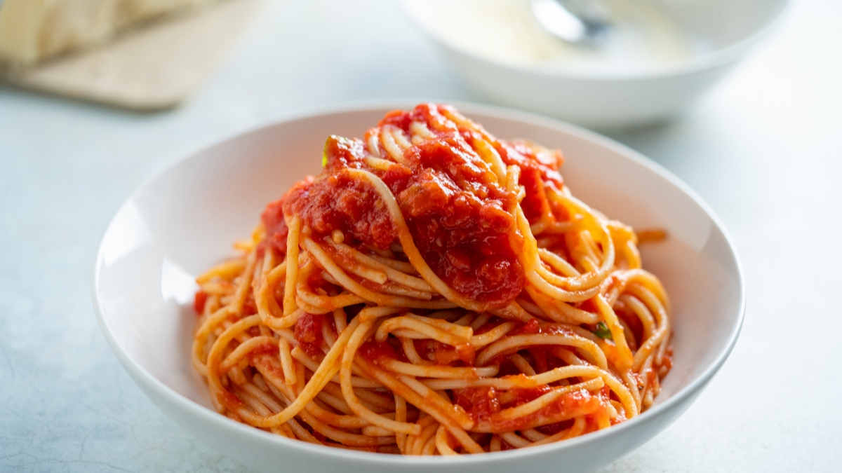 Pasta al Pomodoro Menu